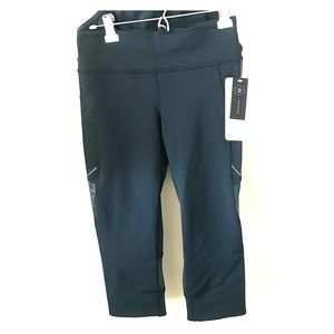 Lululemon Pace Perfect Cropped Leggings Teal